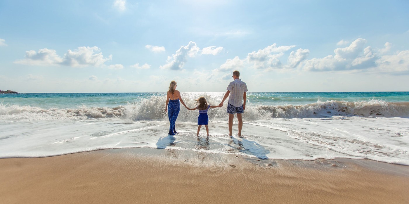 family at beach resized